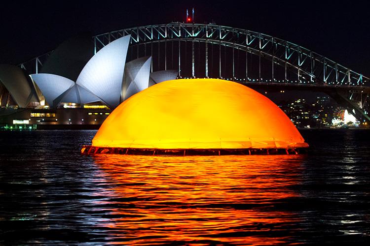 The Sun Begins to Rise Madama Butterfly on Sydney Harbour